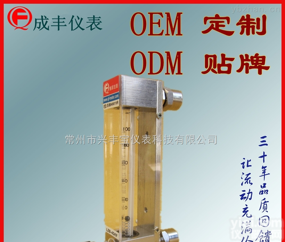 包邮<em>包税</em>长沙<em>助焊剂</em>玻璃转子流量计【成丰仪表】OEM贴Pai厂家选型面板式安装