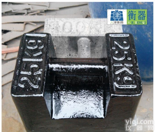 迅达电梯使用25k铸铁<em>砝码</em>校准电梯<em>载重</em>