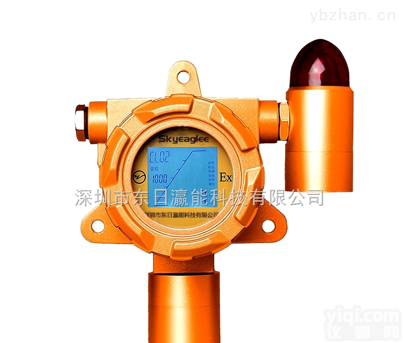 固定壁挂式气体检测仪工业用联<em>氨气</em>体报警<em>探头</em>控制器