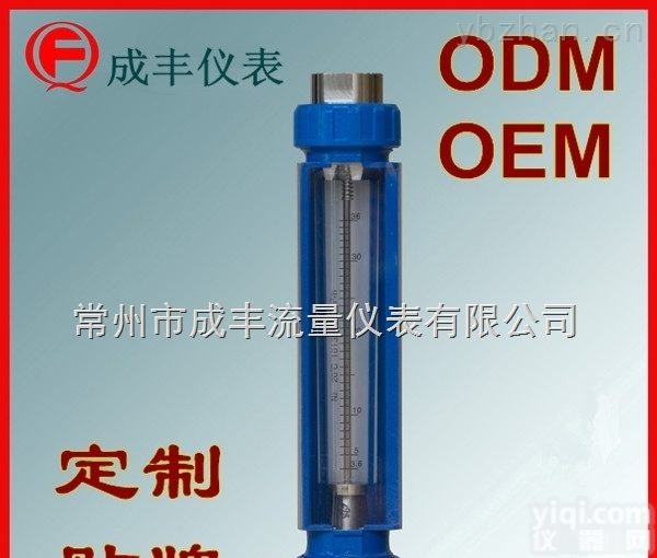 G20-25F  包邮<em>包税</em><em>泰州</em>热处理玻璃<em>转子</em>流量计【成丰仪表】选型直销ODM定制OEM贴Pai品质保证
