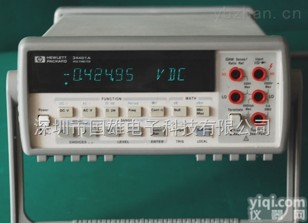 <em>HP34401A</em>  <em>Agilent34401A</em>