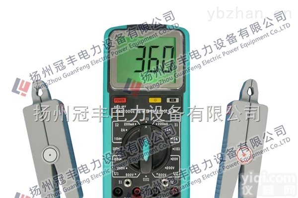 <em>三相钳形相位伏安表 相序表 六角图测试仪</em> 有功无功