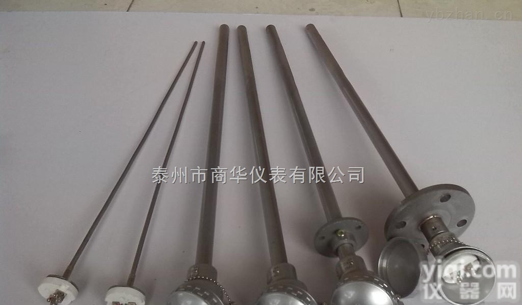 E型固定法兰热电偶<em>双支热电偶</em>WRE2-421