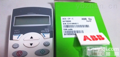 ACS-CP-D  江苏常州无锡ABB<em>低压电器</em>配电专卖变频器控制盘中英文ACS-CP-D面板<em>现货</em>直销