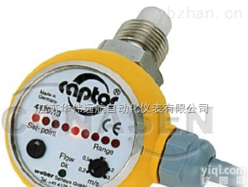 WEBER 液体热式流量开关 <em>插入式</em>4120/4121<em>系列</em>