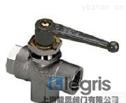 乐可利<em>球阀</em>0448直角<em>三通</em>面<em>板式</em>安装手动<em>球阀</em>