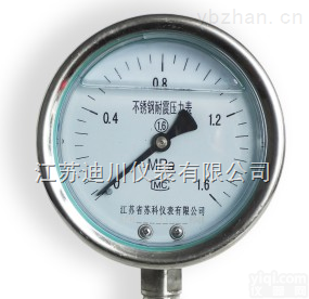 DC/YTN系列不锈钢耐震<em>压力表</em>，价格，金湖<em>生产厂家</em>