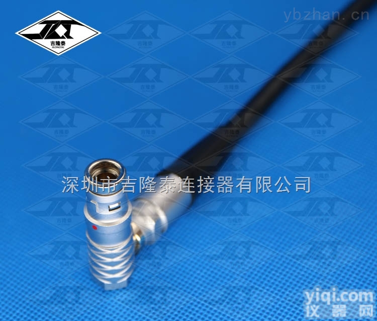 JLT-FZWP  JLT-FZWP 防水电缆弯头推拉自锁<em>连接器</em> 直角金属插拔式<em>连接头</em>