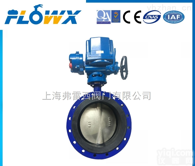 D941X-101  FQ手轮操作电动<em>法兰</em><em>蝶阀</em>，软密封<em>耐磨</em><em>蝶阀</em>