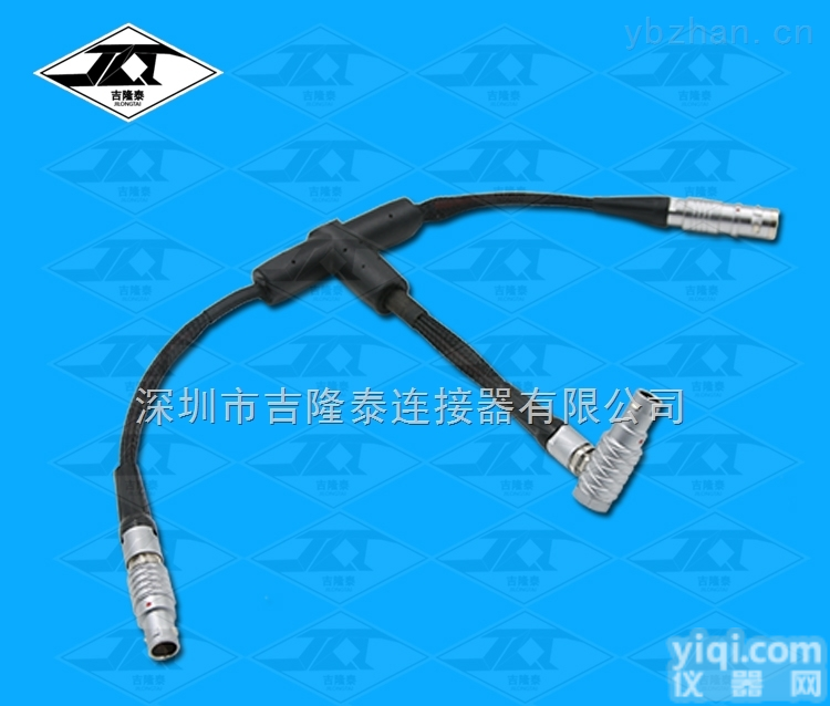 JLT-CABLE  T通线束 三通航空插头<em>线缆</em>焊接加工 LED 显示屏工业连接器焊接<em>接线</em>