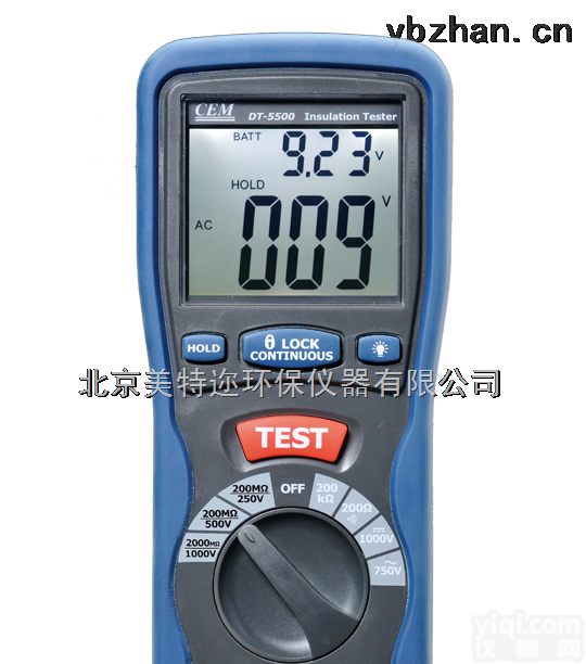 CEM华<em>盛昌</em>DT-<em>5500</em>数字<em>绝缘</em>万用表厂家