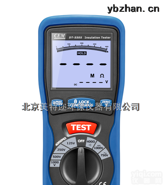 CEM华<em>盛昌</em>DT-5505数字<em>绝缘</em>表厂家