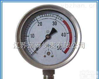 FC-LT  不锈钢膜盒<em>压力表</em>结构<em>原理</em>