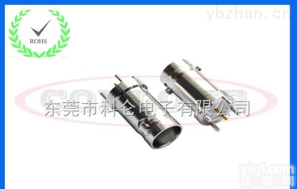 四脚直插<em>BNC</em>母座，<em>BNC</em>直插四角插板，<em>BNC</em>母头<em>连接器</em>