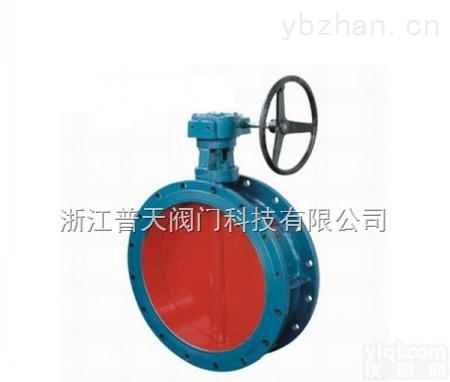 D341X<em>蜗轮</em>法兰式<em>通风</em>蝶阀