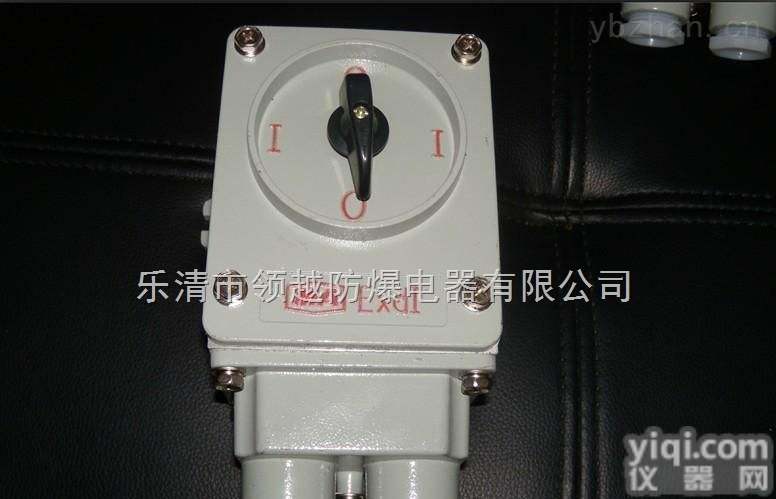 BHZ51-60/380<em>防爆</em>型<em>转换开关</em>