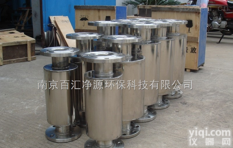 BHY-80  南京百汇净源厂家直销BHY型稀土<em>永磁</em><em>除垢器</em>-水处理设备