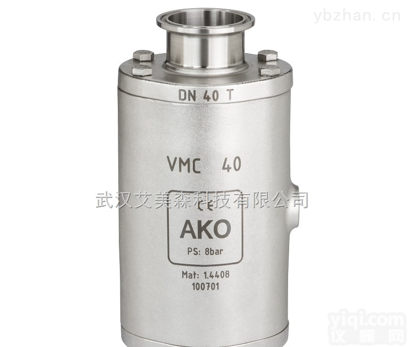 VMCxx.xx.50T.xx  <em>德国</em>AKO     VMC气动<em>胶管</em>阀-<em>卡箍</em>连接