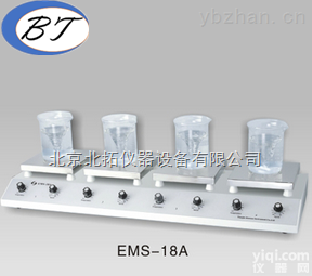 北京EMS-18A加热磁力<em>搅拌器</em>系列（<em>单列</em>四头）