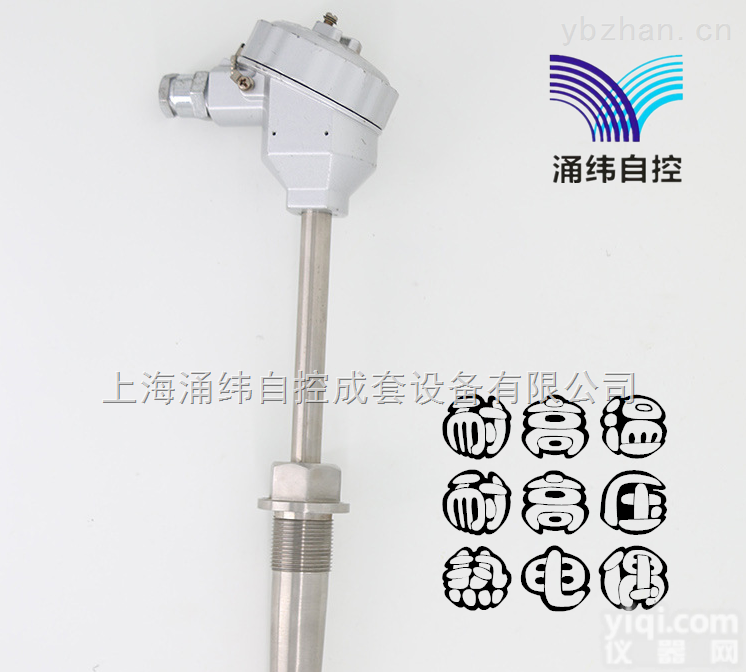 WRNG-430  <em>高温高压</em><em>热电偶</em> K<em>系列</em>螺纹法兰<em>热电偶</em>