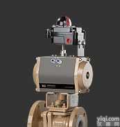 气动衬氟切断放料O型<em>球阀</em>门——<em>浙江</em>派沃